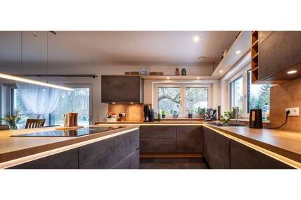 Exklusives Einfamilienhaus mit Energiekonzept und Westgarten, Terrasse und Pool - Hoppegarten Hönow