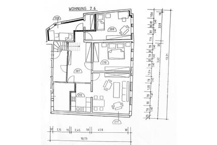 Großzügige, lichtdurchflutete 4-Raum Altbau-Wohnung im Stadtkern - Bad Langensalza