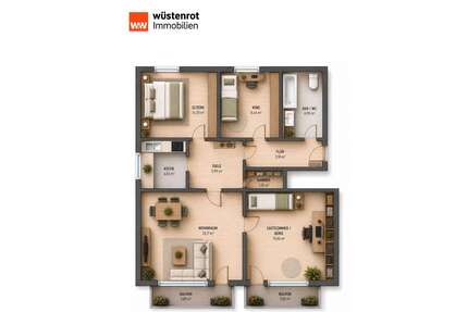 Wohnung zum Kaufen in Ismaning 639.000,00 € 101 m²