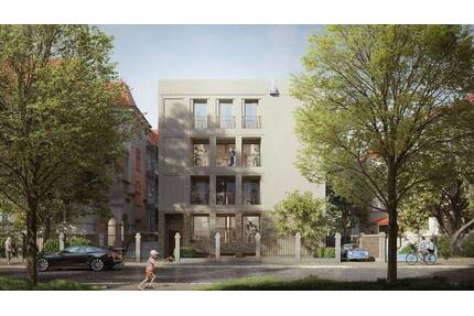 Stilvoller Neubau mit nur 7 WE - Verkauf Eigentumswohnung mit 3 Zi + großer Loggia in Eutritzsch - Leipzig