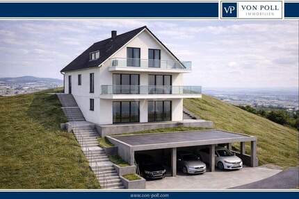 Südwest Grundstück in Blicklage mit Baugenehmigung HangsicherungPrüfstatik - Eppstein