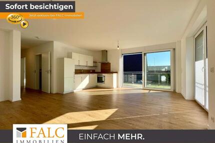 Moderne, barrierefreie 2-Zimmer-Neubauwohnung mit Balkon, Einbauküche, Stellplatz & Aufzug - Steinfurt