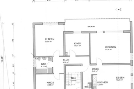 Schöne 5-Zimmer-Wohnung mit Balkon in Tengen