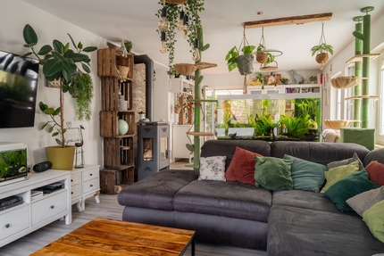 Großzügige Eckterrasse, Kamin & ruhiges Wohnen im 3-Familienhaus - Remshalden