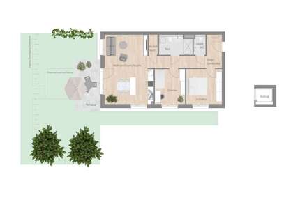 Wohnung zum Mieten in Besigheim 1.135,00 € 85.28 m²