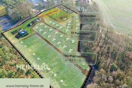 Exklusives Grundstück für nachhaltiges Kompakthaus - ideal für die Erholung im Grünen - Freren