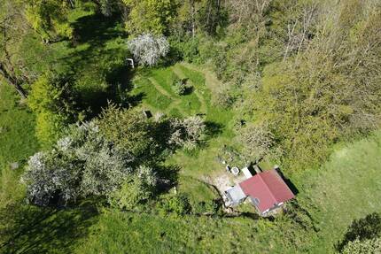 RESERVIERT - Gartengrundstück mit Gartenhaus - Bergen Kaltenbuch