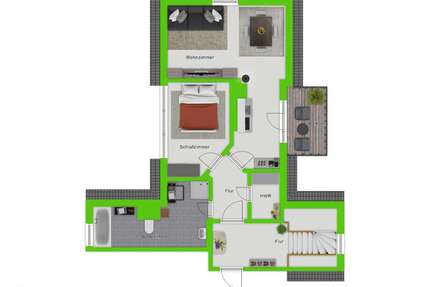 Wohnung zum Kaufen in Prerow 249.000,00 € 45 m²