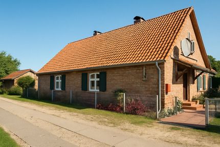 Gepflegtes Doppelhaus mit Garten & Scheune – ländlich & ostseenah - Loitz
