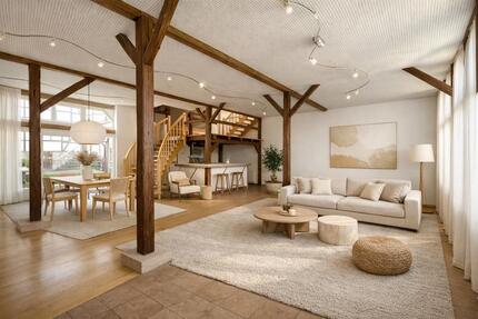 Loftartige Räume für Arbeiten und Wohnen in kombinierter Nutzung - Küllstedt