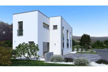 Bauhaus-Architektur neu interpretiert - modernes Versatz-Design - Wadern