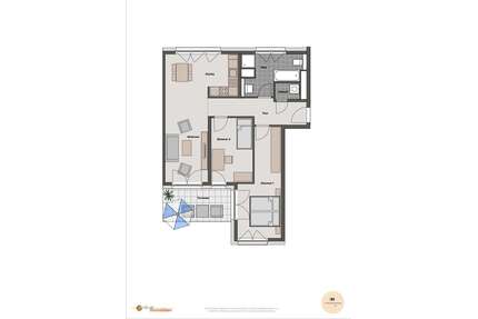 Wohnung zum Mieten in Langen 1.240,00 € 83.98 m²