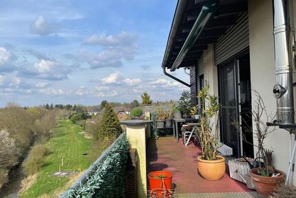 seniorengerechte, lichtdurchflutete Penthouse-Wohnung über den Dä - Rheinberg
