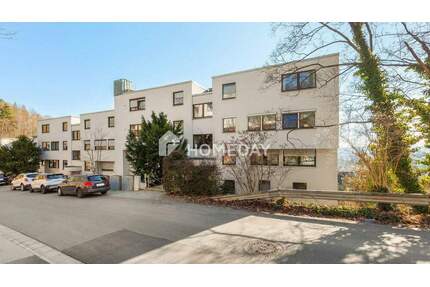 3,5-Zimmer-Terrassenwohnung mit Panoramablick und Garage in ruhiger Hanglage - Schwandorf