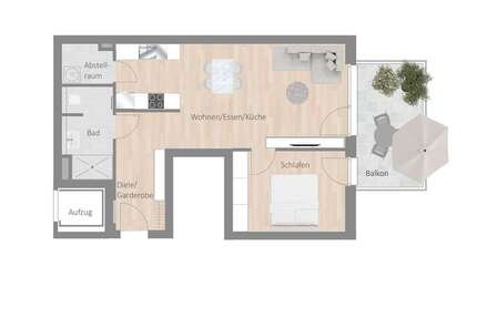 Wohnung zum Mieten in Besigheim 980,00 € 65.25 m²