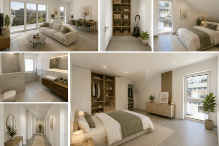 Exklusiver Erstbezug mit Weitblick – Moderne 3-Zimmer-Neubauwohnung mit Aufzug, Balkon und Stellplatz - Oberhonnefeld-Gierend