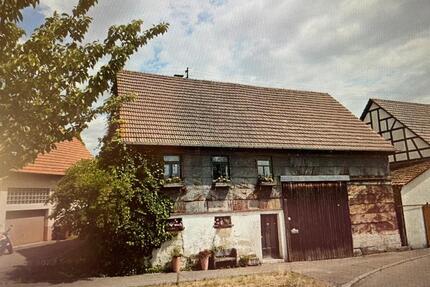 Haus mit Scheune und Garten zur Sanierung in Hohenhaslach - Sachsenheim