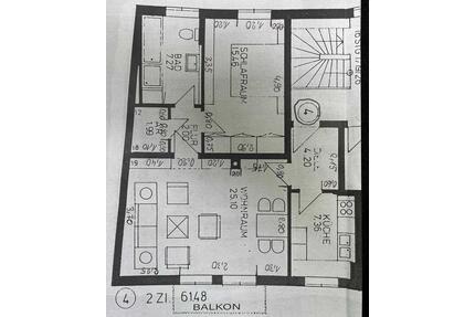Juwel am Rathaus: möblierte 2 ZKB Wohnung mit Balkon - Augsburg