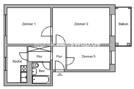Wohnungsswap - 3 Zimmer, 56 m² - Neue Blumenstraße, Mitte, Berlin