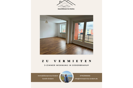 Wohnung zum Mieten in Süderbrarup 550,00 € 80 m²