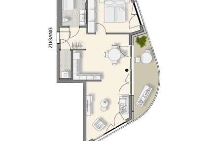 Wohnung zum Kaufen in Weinsberg 371.900,00 € 64.06 m²