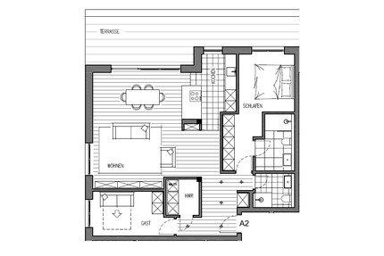 Erdgeschosswohnung mit Terasse - 649.000,00&nbsp;EUR Kaufpreis, ca.&nbsp; 99,70&nbsp;m&sup2;&nbsp;Wohnfl&auml;che in Seligenstadt (PLZ: 63500) Klein-Welzheim