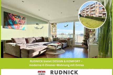 RUDNICK bietet DESIGN & KOMFORT - moderne 4-Zimmer-Wohnung mit Extras - Wunstorf
