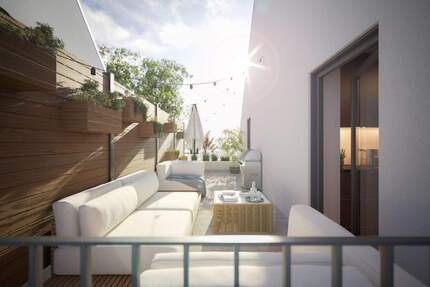 Wohnen, wo die Sonne für Ihre Mieter zuerst vorbeischaut! – Dachterrassen-Oase - Röthenbach an der Pegnitz