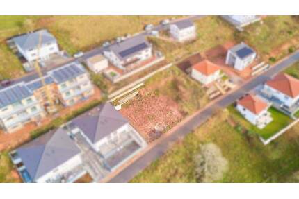 Bauplatz für eine Doppelhaushälfte mit Weitblick - Thaleischweiler-Fröschen