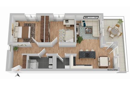 Erstbezug – 3-Zimmer Neubauwohnung mit Terrasse in Deggendorf