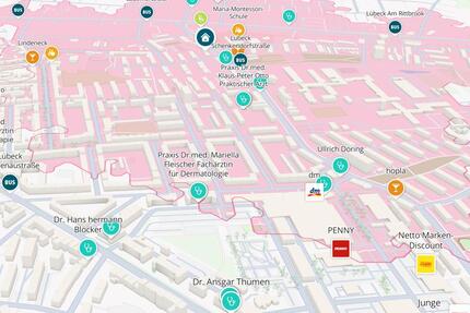 frisch renovierte 2-Zimmerwohnung - Lübeck Sankt Gertrud