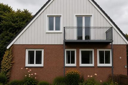 Erstbezug kernsanierte Wohnung Niebüll mit Garten