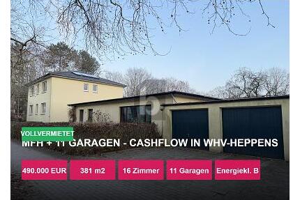 MFH + 11 GARAGEN  CASHFLOW WHV - Wilhelmshaven