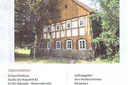 Gehöft zu verkaufen - 59.000,00&nbsp;EUR Kaufpreis, ca.&nbsp; 500,00&nbsp;m&sup2; in Oderwitz (PLZ: 02791)