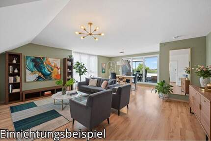 Licht. Luft. Lebensqualität - Dachgeschoss mit Blick ins Grüne - Altdorf