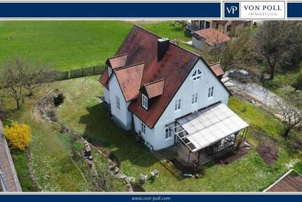 RESERVIERT! Familientraum im Grünen - Einfamilienhaus mit großem Grundstück in naturnaher Lage - Oberaurach Oberschleichach