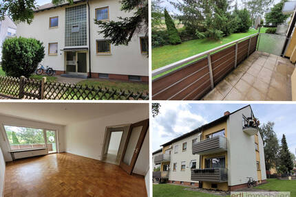 * GEPFLEGT WOHNEN * gut geschnittene 3-Zi-Whg. mit BALKON in attraktiver Wohnlage in Schwabach