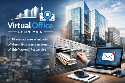Firmenadresse Wiesbaden mieten | Geschäftsadresse & Briefkasten