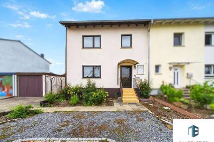 Attraktive Doppelhaushälfte mit Garten, Balkon, Terrasse & Garage in ruhiger Lage - nähe Mainz - Lörzweiler
