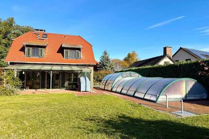 Ihr Rückzugsort im Grünen - Einfamilienhaus mit Einliegerwohnung, Wildkammer und Pool - Userin