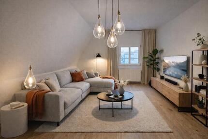 Zentrale 2-Zi.-DG-Wohnung in Lüttringhausen, renoviert & hell - Remscheid