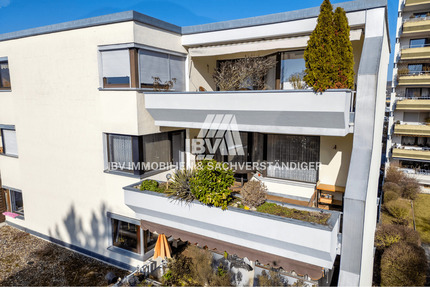 Der Sommer kann kommen ! XXL-Balkon und ein toller Grundriss mit 2 Schlafzimmern + Büro - Amberg