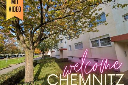 ++ schöne & günstige 3-Raum-Wohnung - großer Balkon mit Ausblick ins Grüne ++ - Chemnitz Kappel