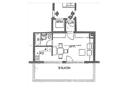 Wohnung mieten - 965,00&nbsp;EUR Kaltmiete, ca.&nbsp; 39,00&nbsp;m&sup2; in Haar (PLZ: 85540)