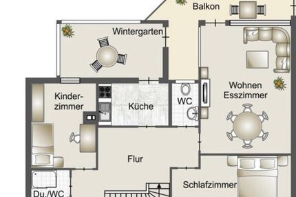 Renovierte Familienwohnung - 1.250,00&nbsp;EUR Kaltmiete, ca.&nbsp; 121,00&nbsp;m&sup2; in Laufenburg (Baden) (PLZ: 79725)