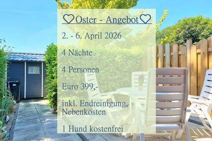 ❤️ANGEBOT❤️Schönes Ferienhaus in Strandnähe Terrasse & Balkon 4 Pers. Hund willkommen - Dörphof