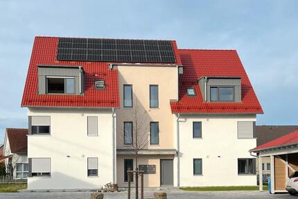 Schöne 3,5-Zimmer-Neubauwohnung mit Terrasse & Garten - Kirchberg an der Iller
