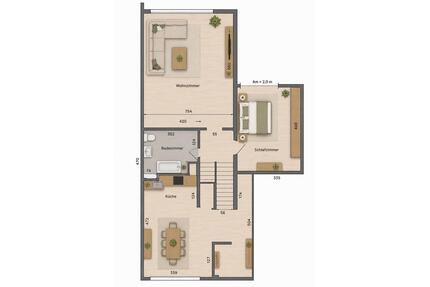 Zentrale Erdgeschoss Wohnung mit Garten, Garage, Eigenem Eingang - Castrop-Rauxel Deinighausen