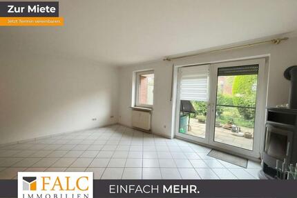 3-Zimmer-Erdgeschosswohnung mit Garten und Terrasse, Balkon, Kamin, Einbauküche & optionaler Garage - Bad Iburg
