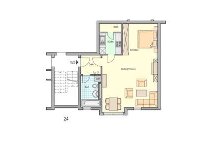 Wohnung zum Mieten in Backnang 608,00 € 49.81 m²
